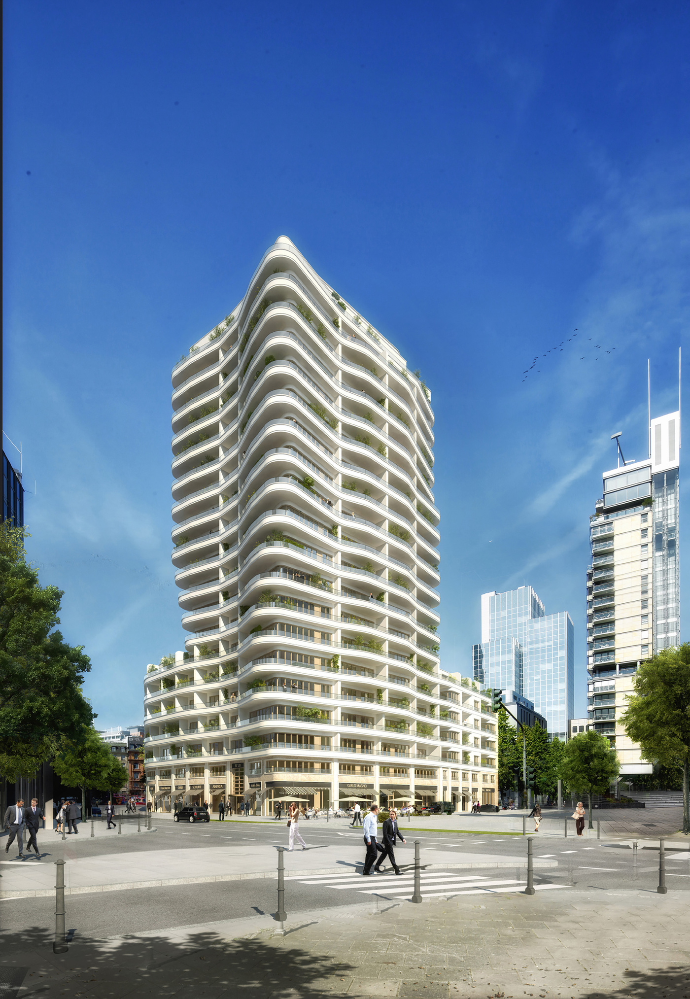 Wohnhochhaus Stiftstraße, Frankfurt am Main