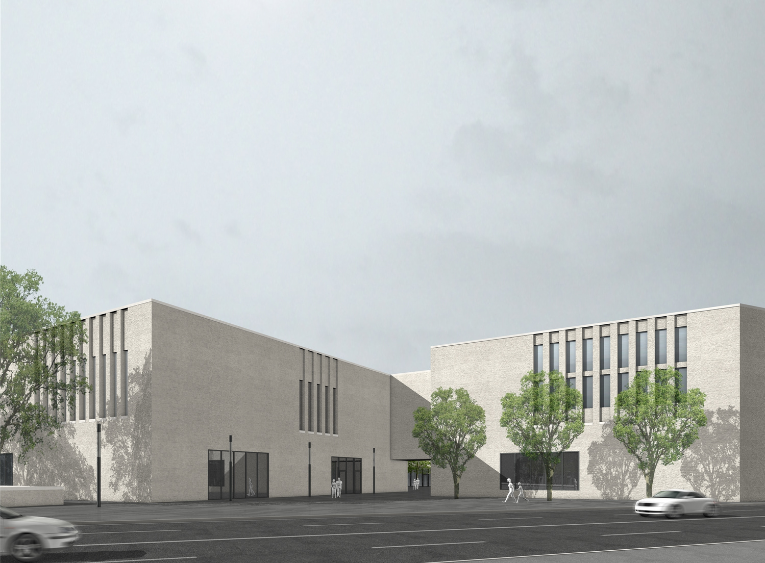 Archäologisches Zentrum, Wettbewerb