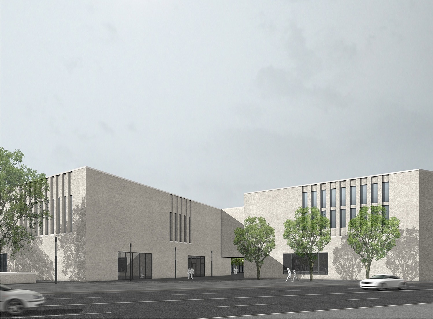 Archäologisches Zentrum, Wettbewerb