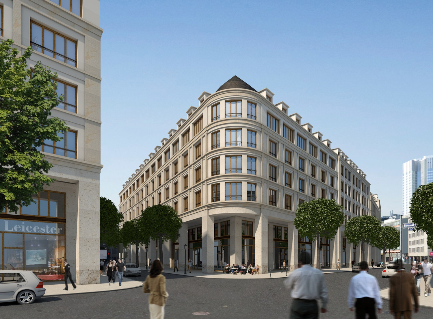 Hotel, Wohn- und Geschäftshaus, Bürogebäude Berliner Straße