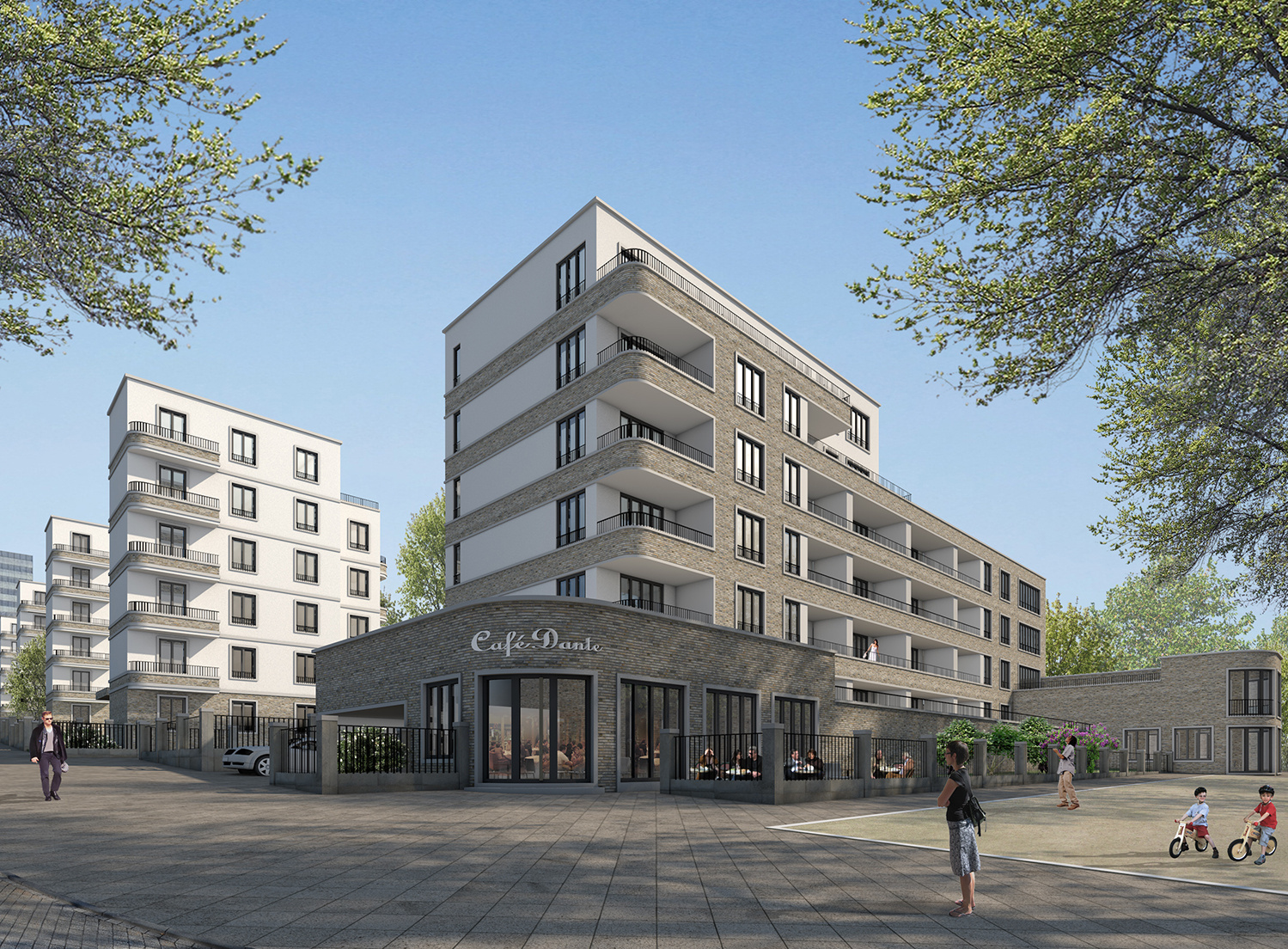 Wohnanlage Dantestraße, Wettbewerb