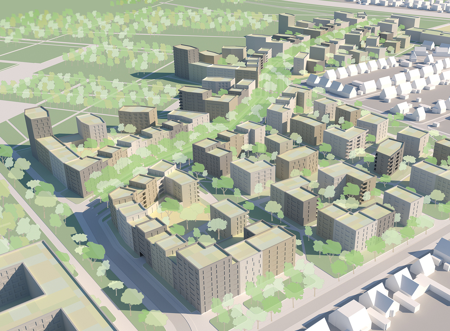 Stadtquartier Messestadt Riem 5. BA, Wettbewerb