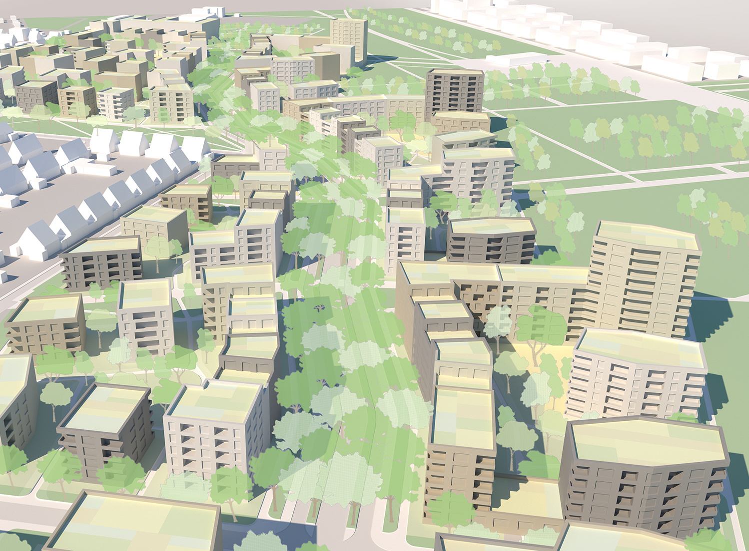Stadtquartier Messestadt Riem 5. BA, Wettbewerb