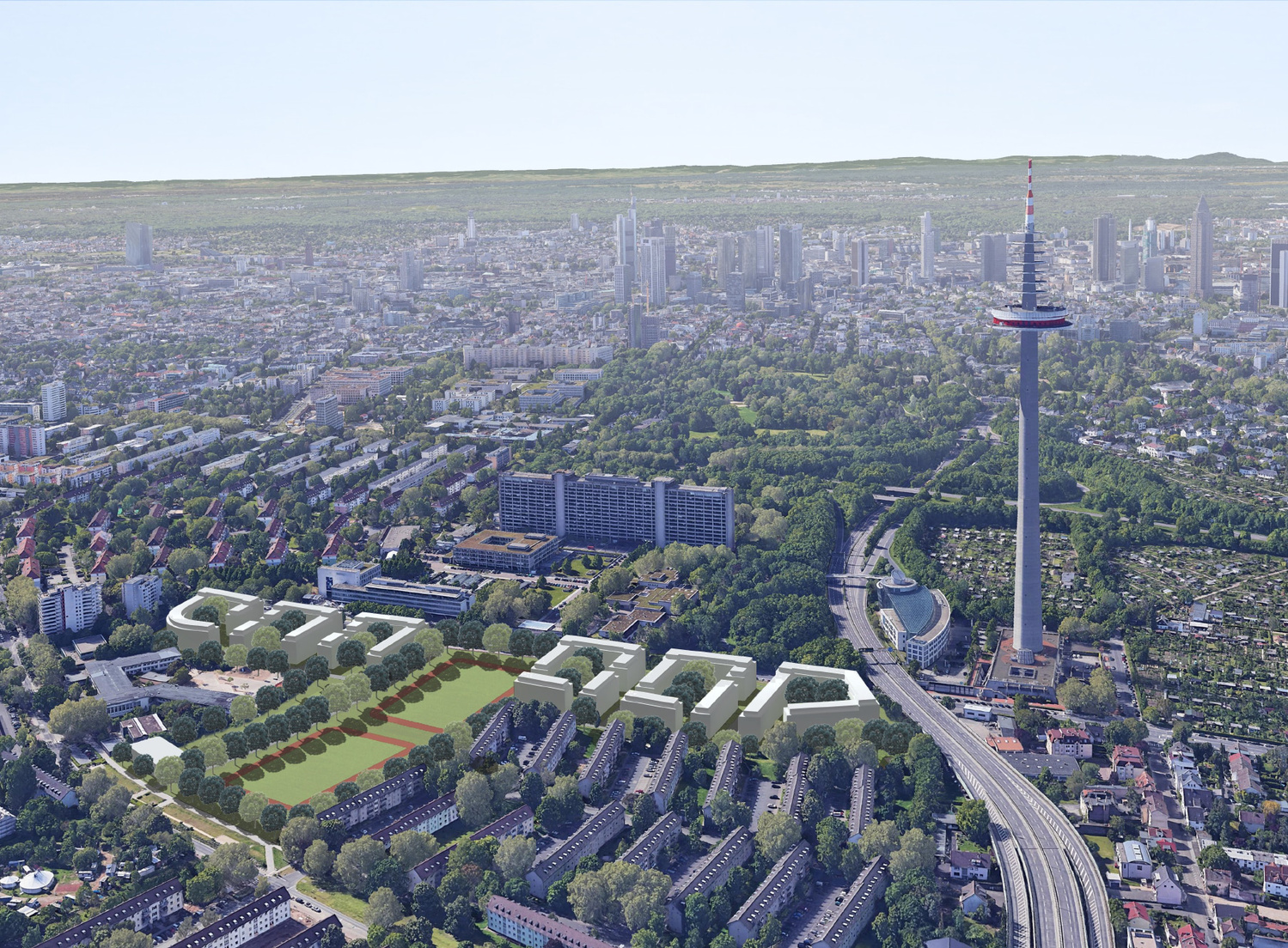 Stadtquartier an der Bundesbank