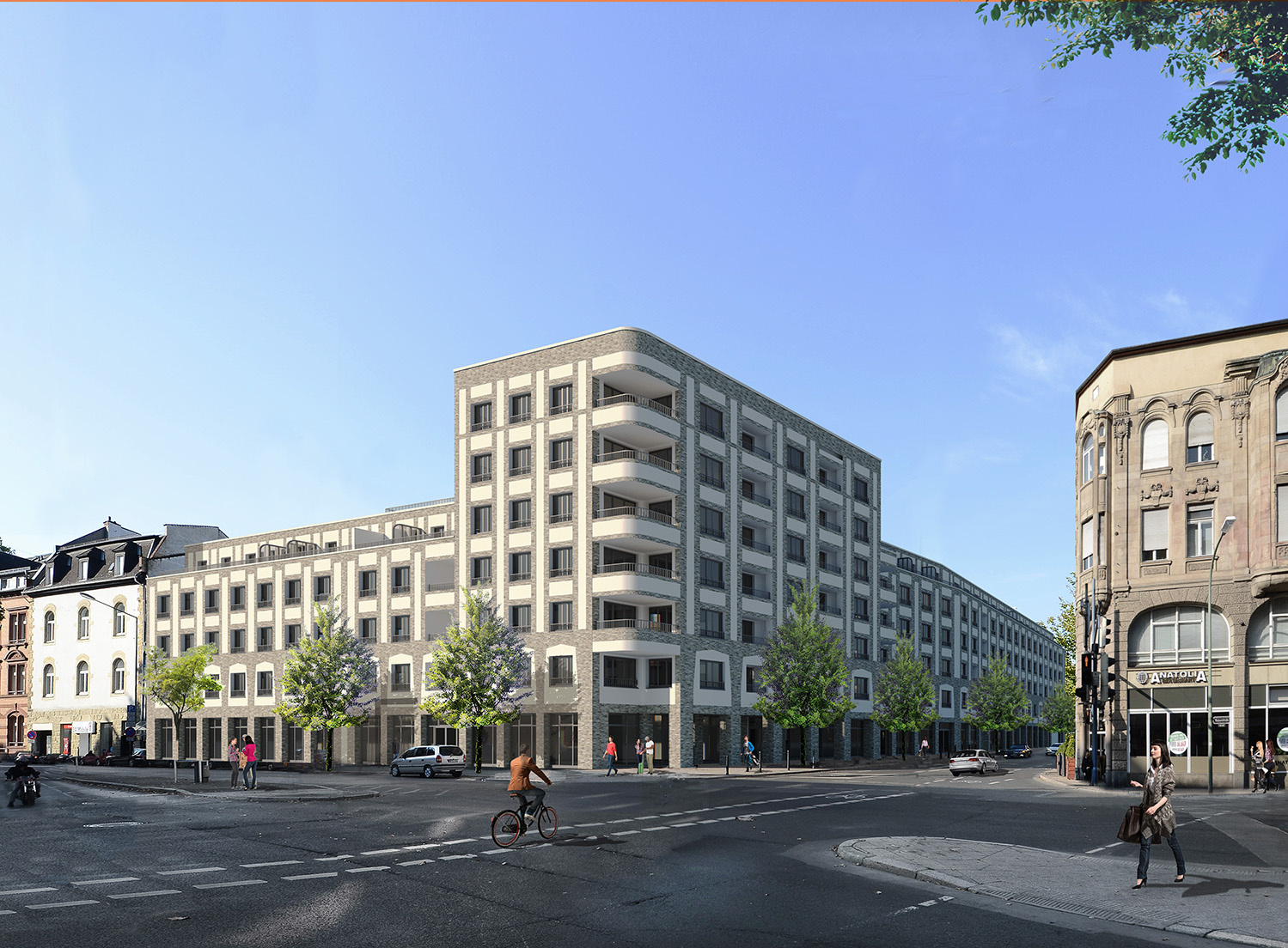 Wohn- und Geschäftshaus Frankfurter Straße